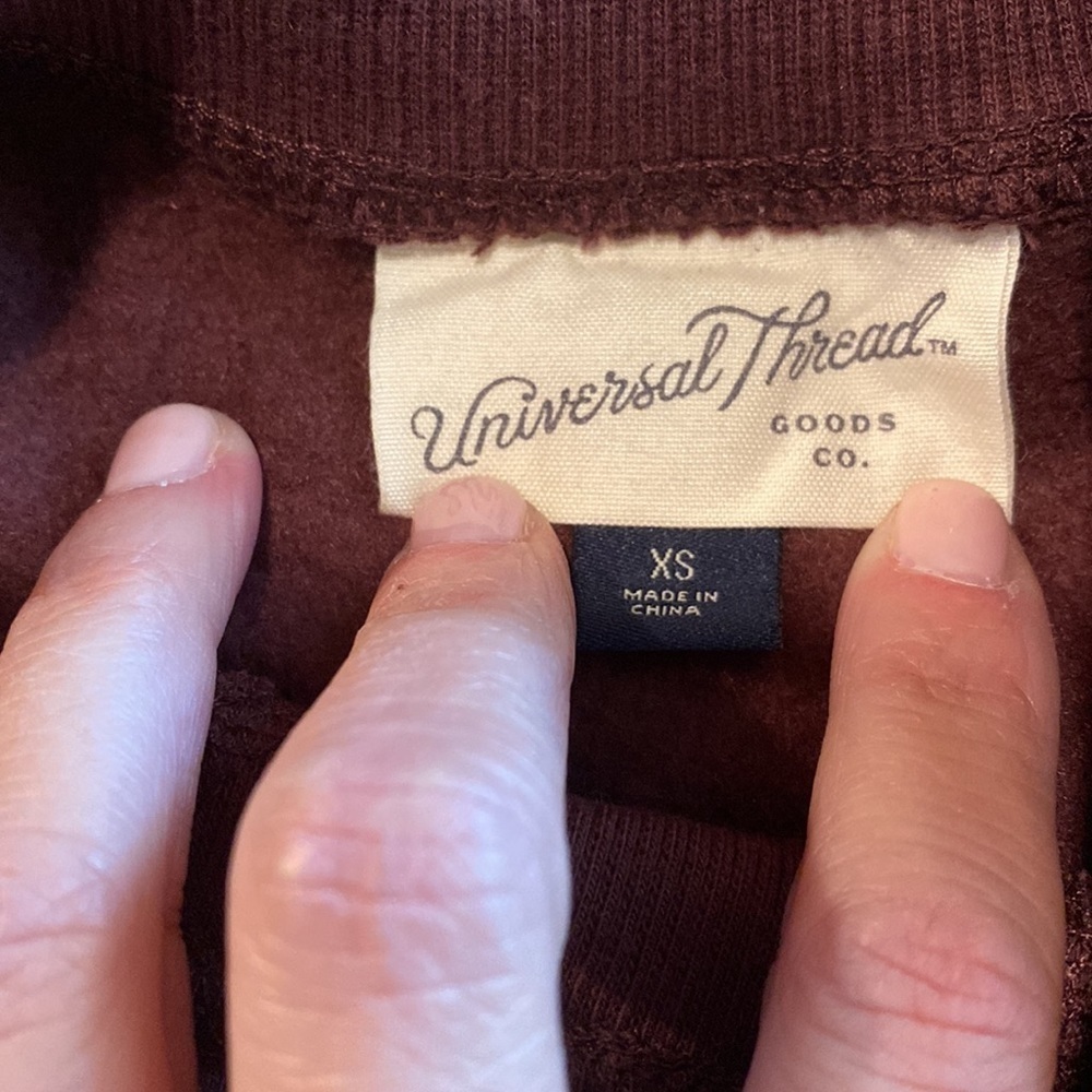 Universal Thread Purple Puffed Shoulder Sweatshir… - image 5